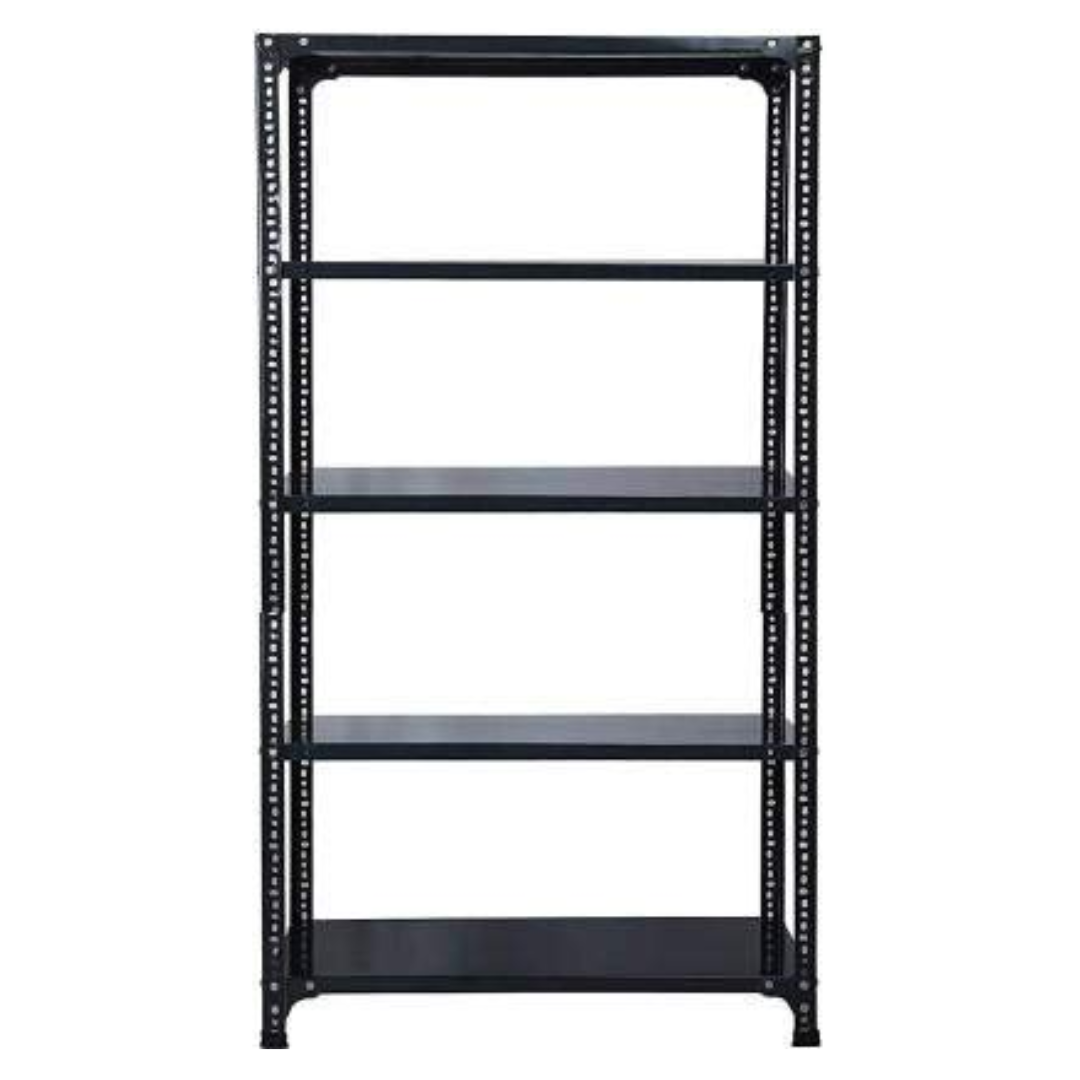 SPACIOUS® Multipurpose Cast Iron Bookshelves | Adjustable Shelves for Book Storage & Display in Homes, Libraries & Offices  (Dimension 12"X24"X72")(304.8mm X 609.6mm X 1828.8mm)(Grey)(5shelves).