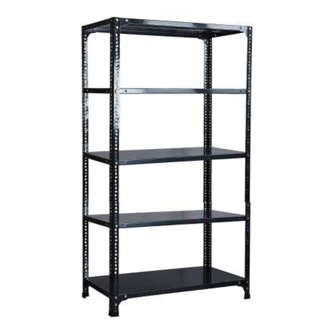 SPACIOUS® Multipurpose Cast Iron Bookshelves | Adjustable Shelves for Book Storage & Display in Homes, Libraries & Offices  (Dimension 9"X36"X36")(228.6mm X 914.4mm X 914.4mm)(Grey)(5shelves).