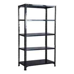 SPACIOUS® Multipurpose Cast Iron Bookshelves | Adjustable Shelves for Book Storage & Display in Homes, Libraries & Offices  (Dimension 9"X36"X36")(228.6mm X 914.4mm X 914.4mm)(Grey)(5shelves).