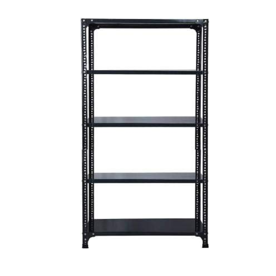 SPACIOUS® Multipurpose Cast Iron Luggage Racks | Adjustable Shelf Unit for Luggage Storage, Display & Organization in Homes, Shops, Garages & Industries (Dimension 12"X36"X58")(304.8mm X 914.4mm X 1473.2mm)(Grey)(5shelves).